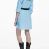 Shirt Dress with Belt