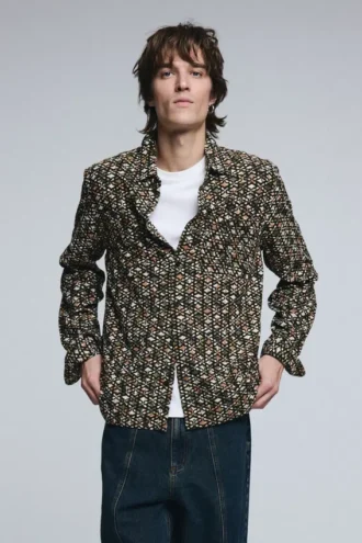 Shirt for Men Jacquard