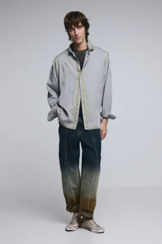 Shirt Lettering Worn Effect