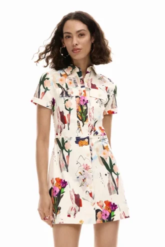 Short Collage Dress