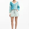 Short Denim Skirt