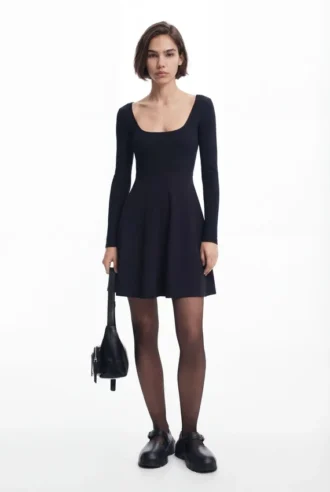 Short Flared Dress