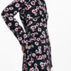 Short Floral Shirt Dress Short Floral Shirt Dress
