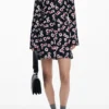 Short Floral Shirt Dress Short Floral Shirt Dress