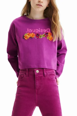 Short Flower T-Shirt