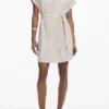 Short Perforated Dress Short Perforated Dress