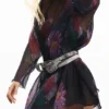 Short Pixelated Tulle Dress