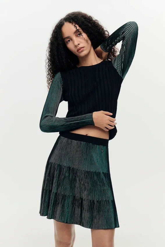 Short Pleated Skirt Short Pleated Skirt
