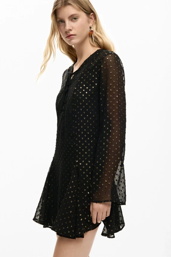 Short Plumeti Dress Short Plumeti Dress
