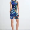 Short Printed Strappy Dress Short Printed Strappy Dress
