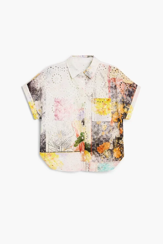 Short-Sleeve Cotton Shirt Short-Sleeve Cotton Shirt