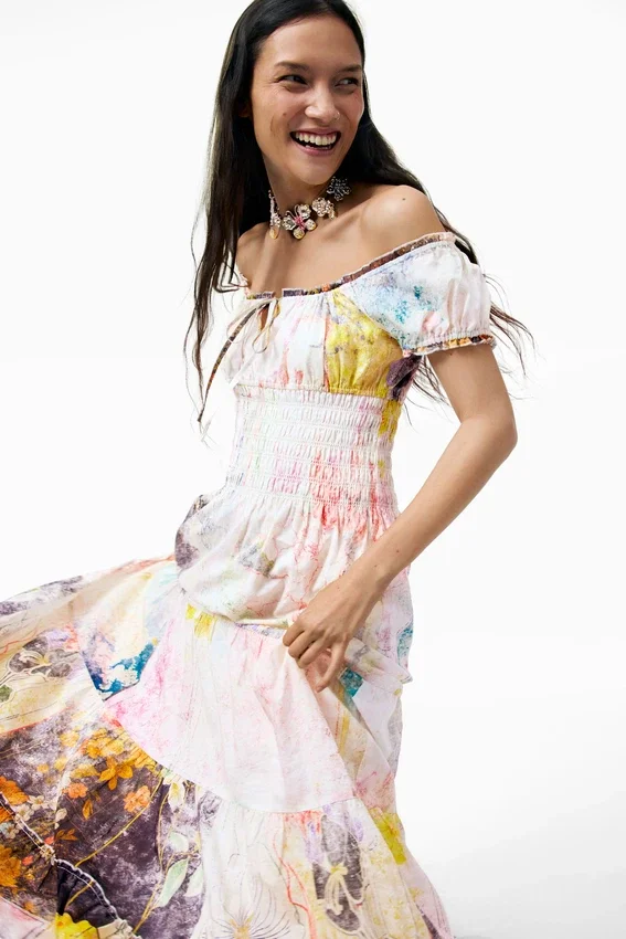 Short Sleeve Dress 100% Cotton Short Sleeve Dress 100% Cotton
