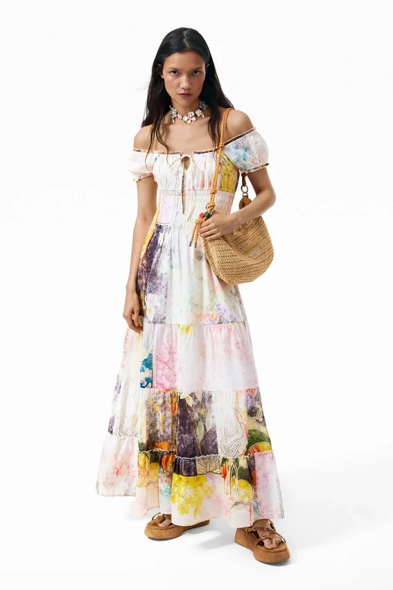 Short Sleeve Dress 100% Cotton Short Sleeve Dress 100% Cotton