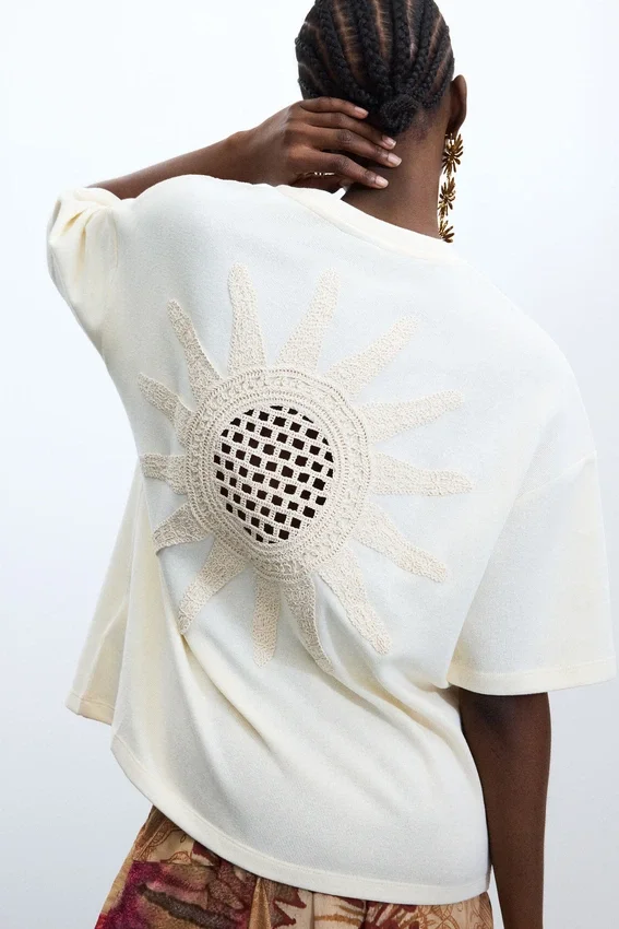 Short Sleeve Knit T-Shirt Short Sleeve Knit T-Shirt