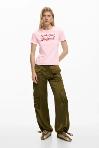 Short Sleeve Knit T-Shirt
