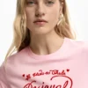 Short Sleeve Knit T-Shirt
