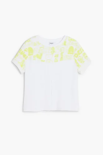 Short-Sleeve T-Shirt with Lettering