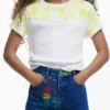 Short-Sleeve T-Shirt with Lettering