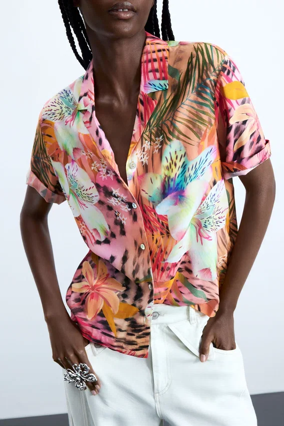Short-Sleeve Tropical Shirt Short-Sleeve Tropical Shirt