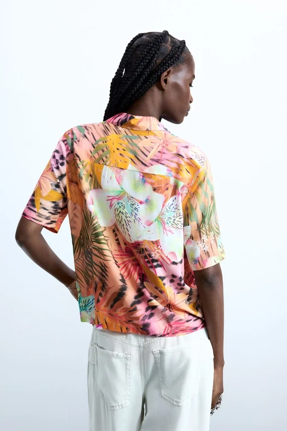 Short-Sleeve Tropical Shirt Short-Sleeve Tropical Shirt