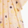 Short-Sleeved Floral Dress