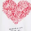 Short-Sleeved Heart T-Shirt