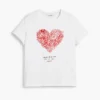 Short-Sleeved Heart T-Shirt