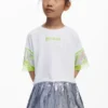 Short-Sleeved Sequin T-Shirt