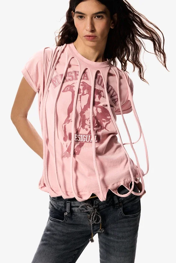 Short-Sleeved T-Shirt Masha Popova Short-Sleeved T-Shirt Masha Popova