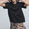 Short-Sleeved T-Shirt Seam Details Short-Sleeved T-Shirt Seam Details