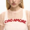 Short-Sleeved T-Shirt with Message Short-Sleeved T-Shirt with Message