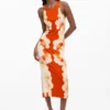 Side Flowers Dress Side Flowers Dress