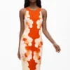Side Flowers Dress Side Flowers Dress