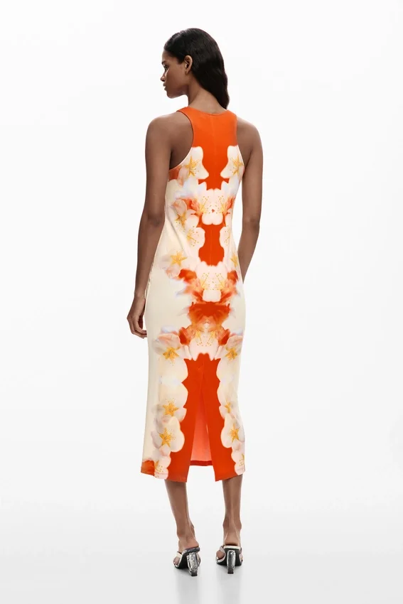 Side Flowers Dress Side Flowers Dress