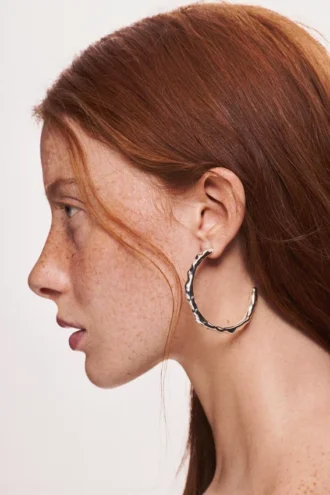 Silver Earrings Zalio