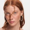 Silver Earrings Zalio