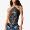 Sleeveless Blouse Masha Popova