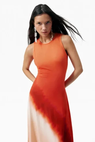 Sleeveless Knit Dress