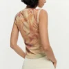 Sleeveless Knit T-Shirt Sleeveless Knit T-Shirt