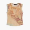 Sleeveless Knit T-Shirt Sleeveless Knit T-Shirt