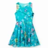 Sleeveless Out-Of-Focus Dress