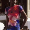 Sleeveless Printed Dress Sleeveless Printed Dress