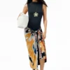 Sleeveless Printed Dress Sleeveless Printed Dress