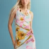 Sleeveless Printed Dress Sleeveless Printed Dress