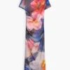 Sleeveless Printed Dress Sleeveless Printed Dress