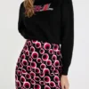 Slim Circle Miniskirt