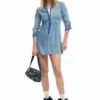 Slim Denim Dress