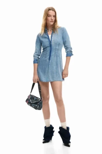 Slim Denim Dress