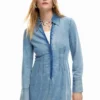 Slim Denim Dress