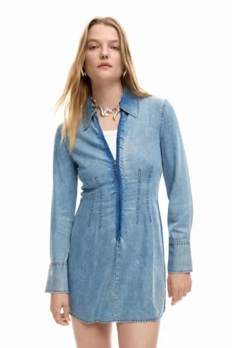 Slim Denim Dress